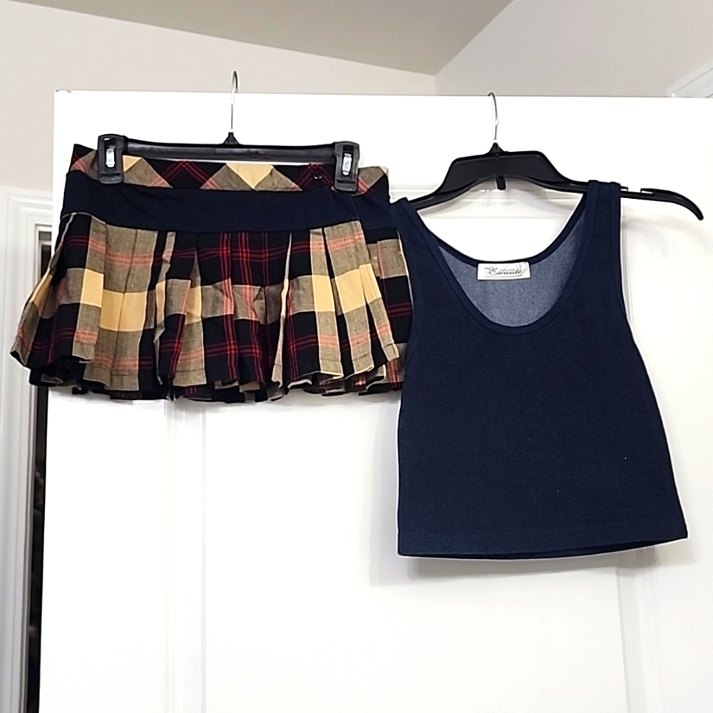 School Girl lingerie set Escante collection